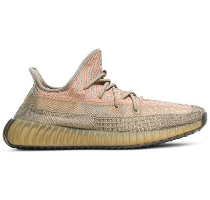 Tan and brown knit sneaker adidas Yeezy Boost 350 V2 Sand Taupe for stylish casual wear