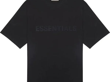 Fear of God Essentials Boxy T-Shirt Applique Logo - Black