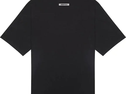 Fear of God Essentials Boxy T-Shirt Applique Logo - Black