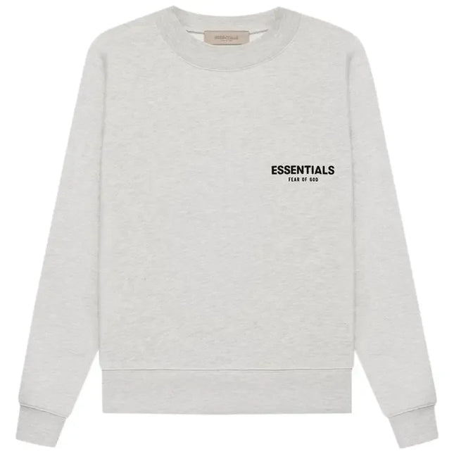 Fear of God Essentials Crewneck (SS22) - Light Oatmeal / S