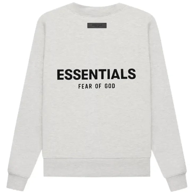 Fear of God Essentials Crewneck (SS22) - Light Oatmeal / S