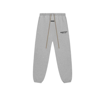 Light gray Fear of God Essentials Fleece Essential Sweatpant with drawstring waist