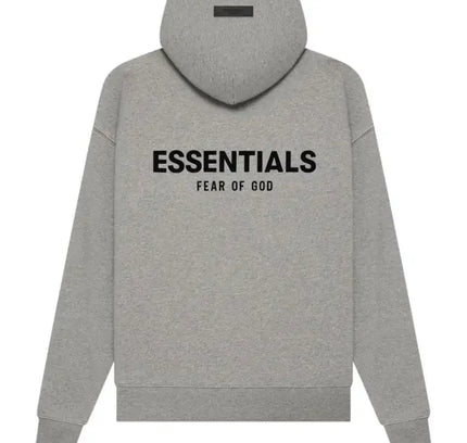 Fear of God Essentials Hoodie (2022) - Dark Oatmeal / L