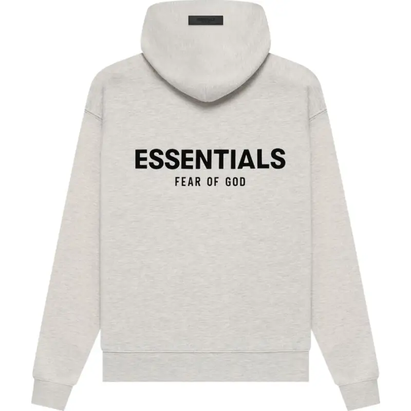 DS Essentials FOG light oatmeal grey gray hoodie Sz XXL FW22 SS22 FEAR GOD