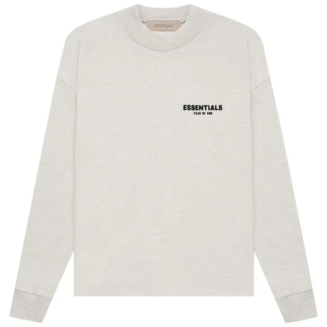 Fear of God Essentials L/S T-shirt (SS22) - Light Oatmeal