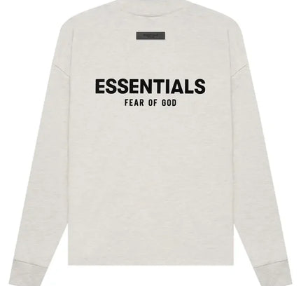 Fear of God Essentials L/S T-shirt (SS22) - Light Oatmeal