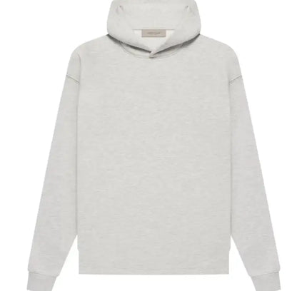 Gray long-sleeved Fear of God Essentials Relaxed Hoodie for effortless style