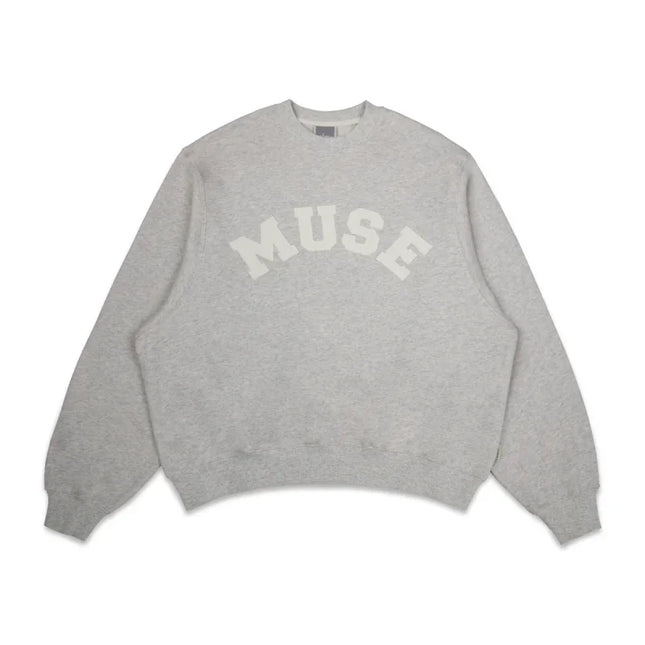 French Terry Sweatshirt - Ash Oat / L