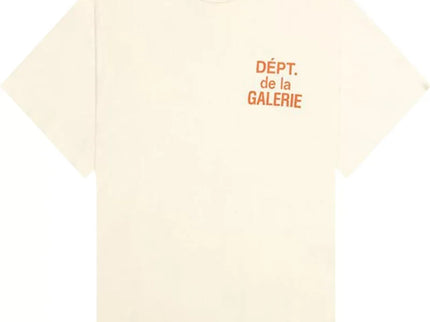 Gallery Dept. Souvenir T-Shirt Cream/Orange - L