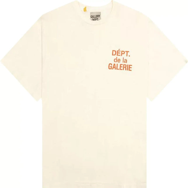 Gallery Dept. Souvenir T-Shirt Cream/Orange - L