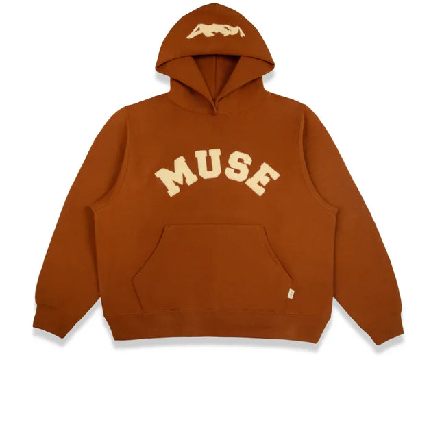 Heavyweight Chenille Hoodie - Caramel Drizzle / L