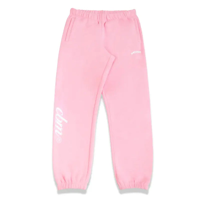 Heavyweight Tracksuit Pink Sweatpants, a perfect blend for styling with Nike Dunks