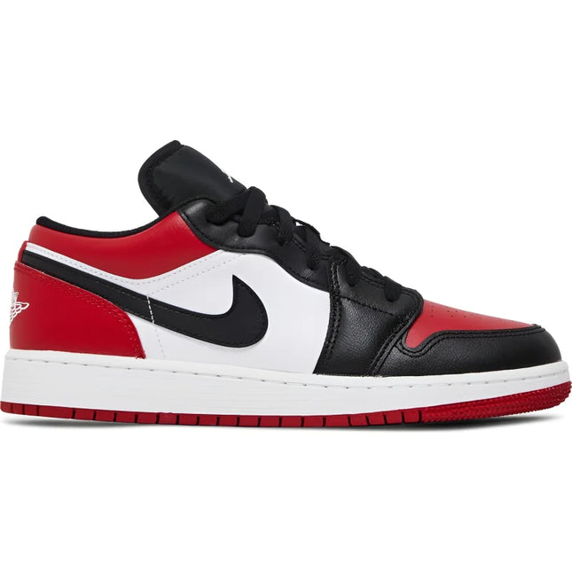 Jordan 1 Low Bred Toe (GS) - 7Y