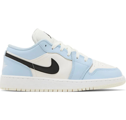 Jordan 1 Low Ice Blue Black (GS) - 7Y