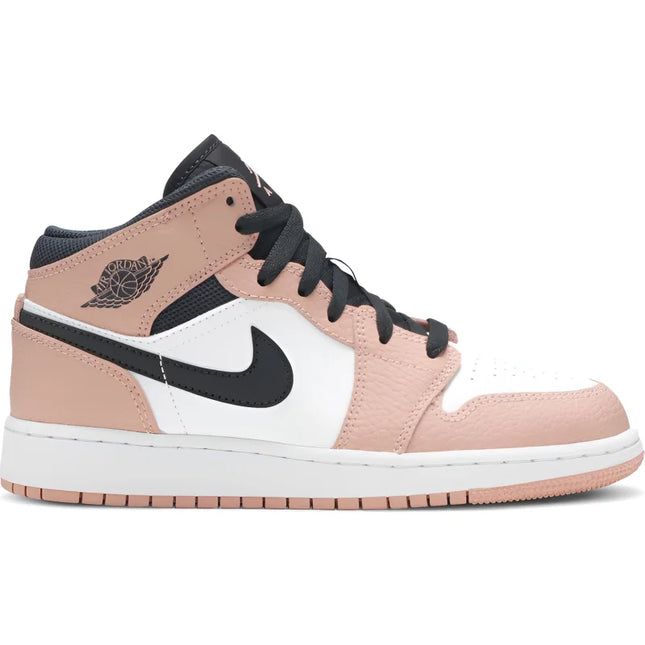 Jordan 1 Mid Pink Quartz (GS) - 6.5Y