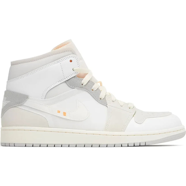 Jordan 1 Mid SE Craft Inside Out White Grey - 9 (M)