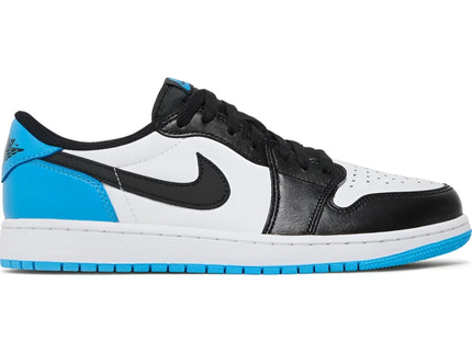 Jordan 1 Retro Low OG Black Dark Powder Blue