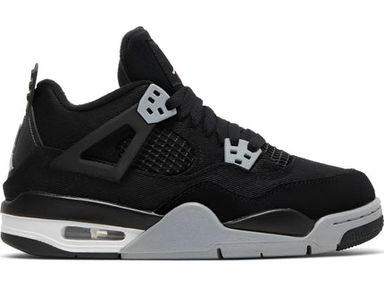 Jordan 4 Retro Black Canvas (GS)* - 6.5Y (GS)