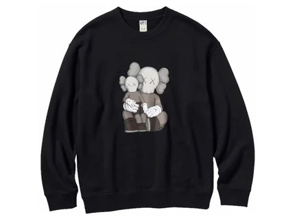 KAWS x Uniqlo Longsleeve Black Sweatshirt* - XL