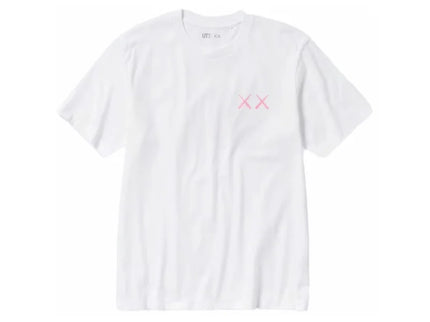 KAWS x Uniqlo UT Short Sleeve Graphic Pink T-shirt*