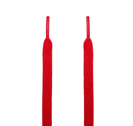 Two red Lace Up Jordan Flat Shoelaces for Nike Dunk Jordan 4 low dunks Nike sneakers