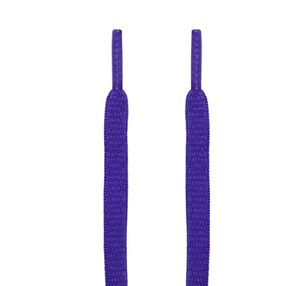 Pair of purple Dunk Oval Shoelaces for Lace Up SB Dunk Oval Shoelaces sneakers