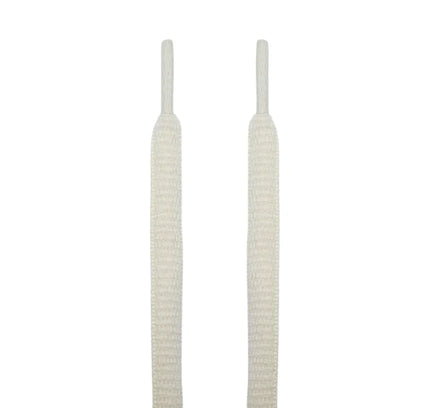 Two flat off-white Dunk Oval Shoelaces for SB Dunk Oval Shoelaces products