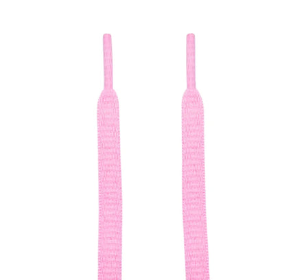 Pair of pink Dunk Oval Shoelaces for stylish Lace Up SB Dunk Oval shoes