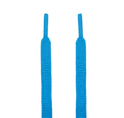 Two blue Dunk Oval Shoelaces for Lace Up SB Dunk Oval Shoelaces sneakers