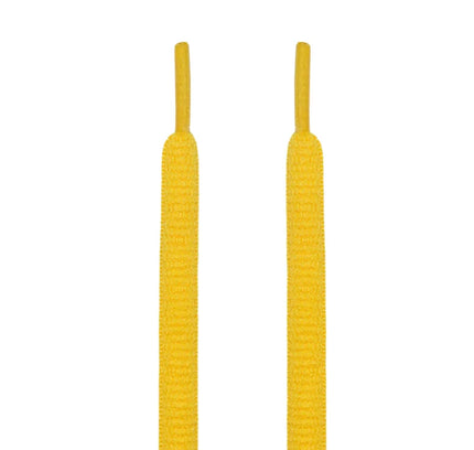 Yellow Lace Up SB Dunk Oval Shoelaces for stylish dunk oval shoelaces replacement