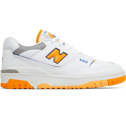 New Balance 550 White Vibrant Orange