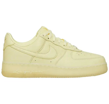 Pale Yellow Nike Air Force 1 Low Certified Lover Boy with Translucent Sole