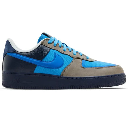 Nike Air Force 1 Low SP Stash (2024) in blue, navy, and grey colorway