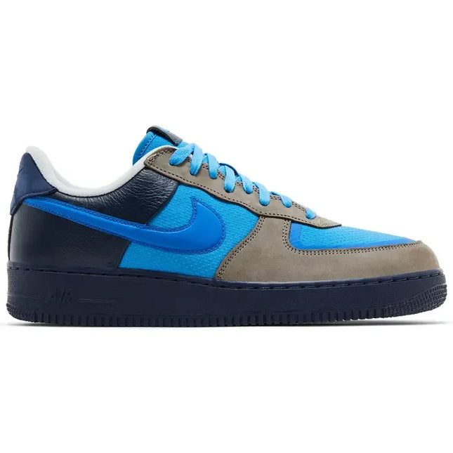 Nike Air Force 1 Low SP Stash (2024) in blue, navy, and grey colorway