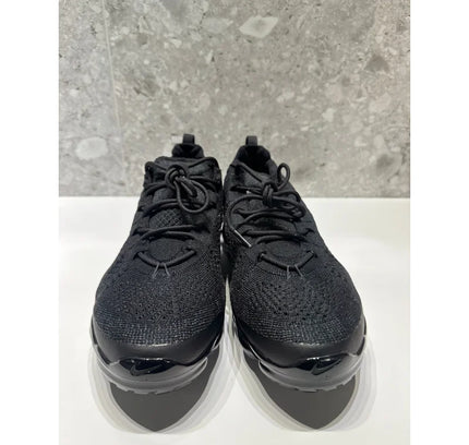 Black Nike Air Vapormax athletic shoes from the NO LID Nike Air VaporMax 2023 collection