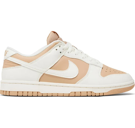 Nike Women’s Dunk Low Next Nature Beige Sail sneaker in white and beige colorway