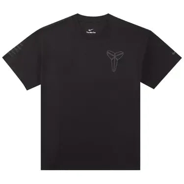 Black Nike Kobe Mamba Mentality T-shirt featuring Nike Kobe logo and short sleeves