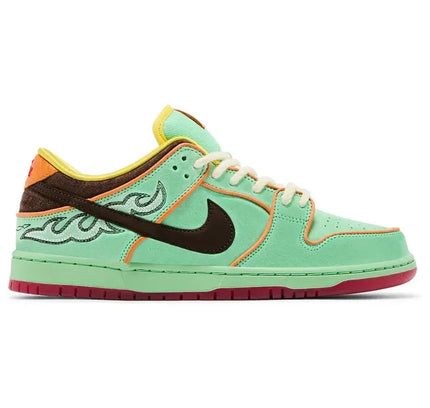Mint green Nike Dunk Low sneaker from Nike SB Dunk Low Rodeo Tourmaline collection