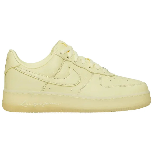 Pale Yellow Nike Air Force 1 Low Certified Lover Boy with Translucent Sole