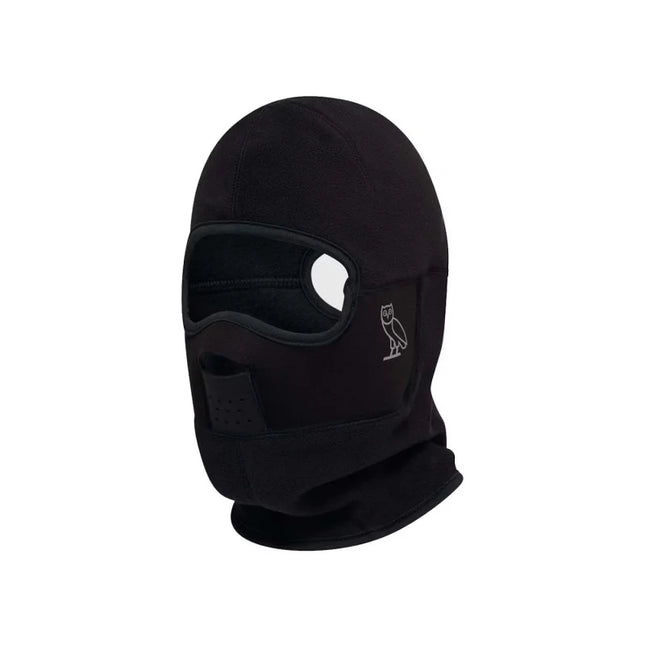 OVO Reflective Owl Fleece Balaclava Black