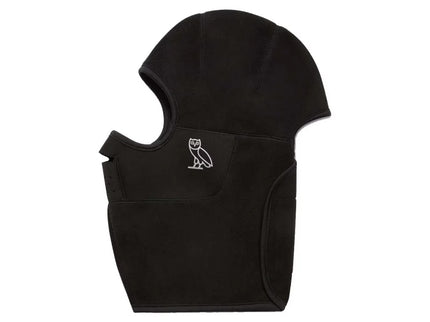 OVO Reflective Owl Fleece Balaclava Black