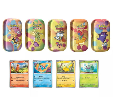 Pokémon TCG Scarlet Violet 151 Collection mini tin with cards and promos bundle
