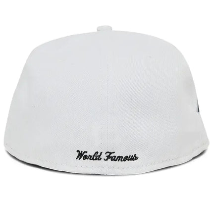 White baseball cap featuring Supreme Money Box Logo for stylish storage and branding