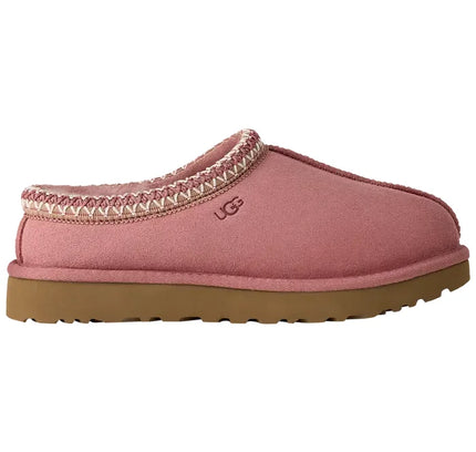 UGG Tasman II Slipper Pink Dawn with braided collar and rubber sole for women