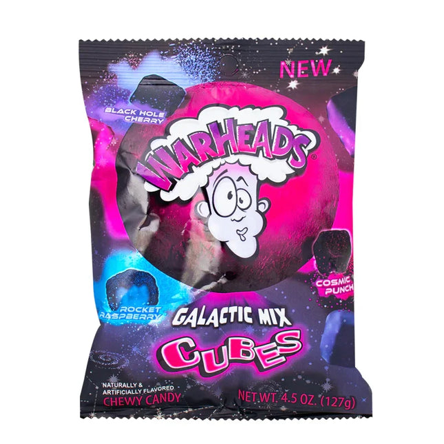 Warheads Galactic Mix Cubes